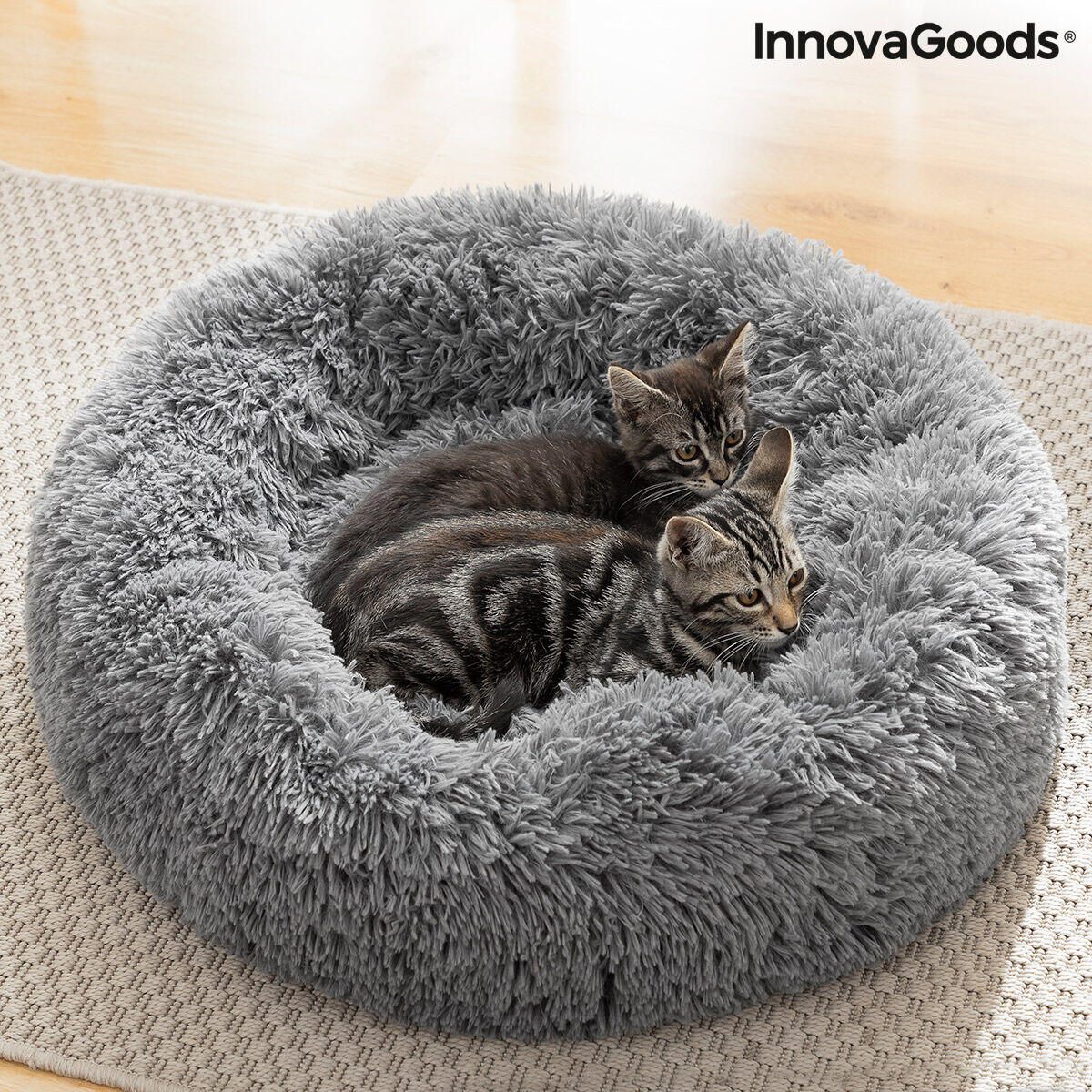 Cama Antiestrés para Mascotas Bepess Ø 60 cm